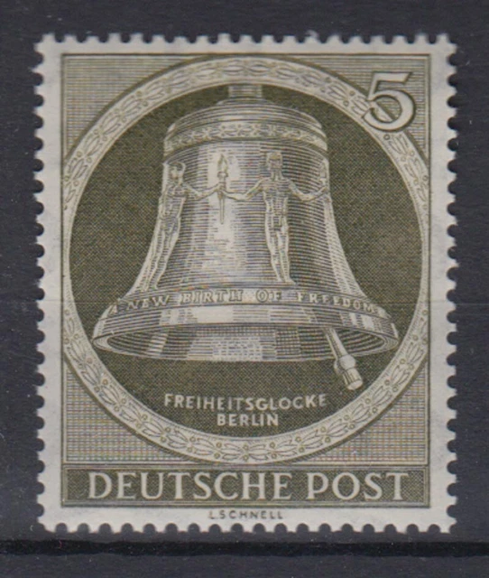 Berlin 82 Einweihung Freiheitsglocke Schöneberger Rathaus 5 Pf postfrisch