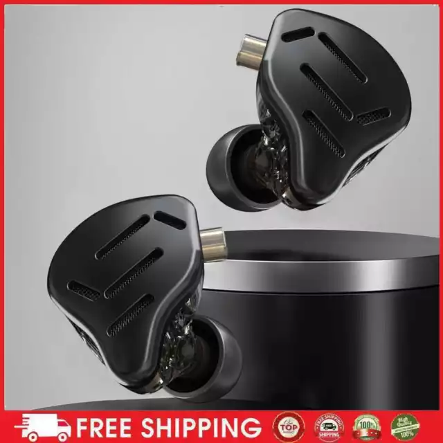 KZ-ZAX Earphones Noise Cancelling HiFi Bass Monitor Earbuds for Music Sport Game