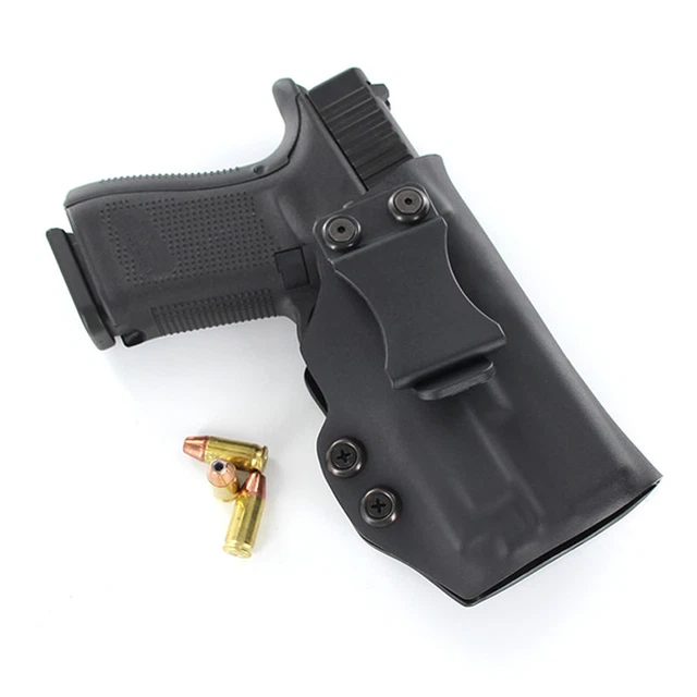 IWB Kydex Holster for Handguns with Olight PL-MINI Valkyrie - BLACK