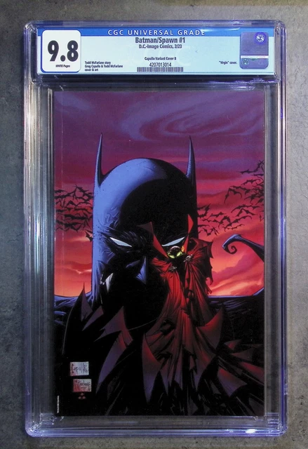 Batman Spawn #1 (2023 DC/ Image Comics) Greg Capullo Virgin Variant B CGC 9.8