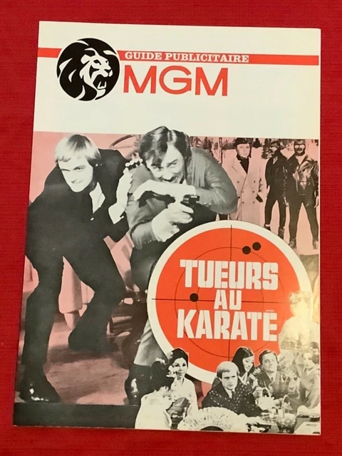 Dossier de presse »TUEURS AU KARATÉ »1967-Robert VAUGHN- Mc CALLUM-  Barry SHEAR