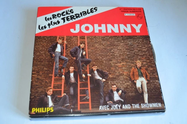 Coffret 3 CD Rock J. HALLYDAY ( Numéroté) (52388)