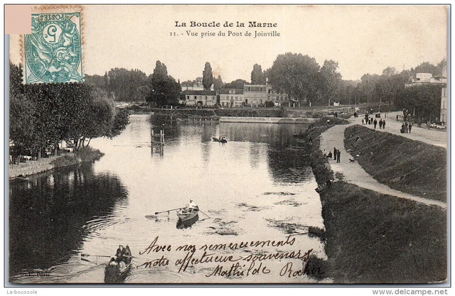 94 JOINVILLE LE PONT -- la boucle de marne --