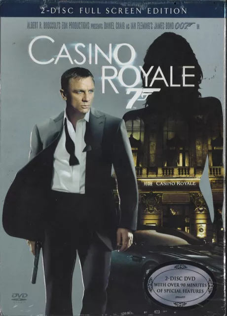 Casino Royale (DVD) (Full Screen) (2-Disc Set) (VG) (W/Case)