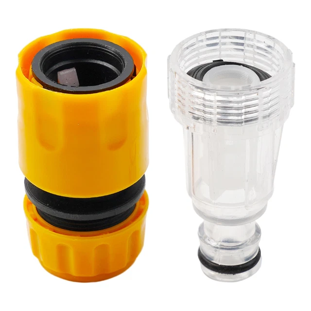 Lot De 4 Raccords/filtres à Eau Pour Nettoyeur Haute Pression Karcher - Compatible Lave-linge, Voiture