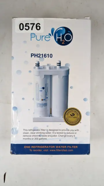 Pure H20 Water Filter No. PH21610 NEW
