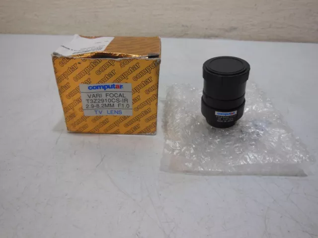 Vari-Focal Computar T3Z2910CS-IR 1/3" 2.9-8.2mm F1.0 Lens - New