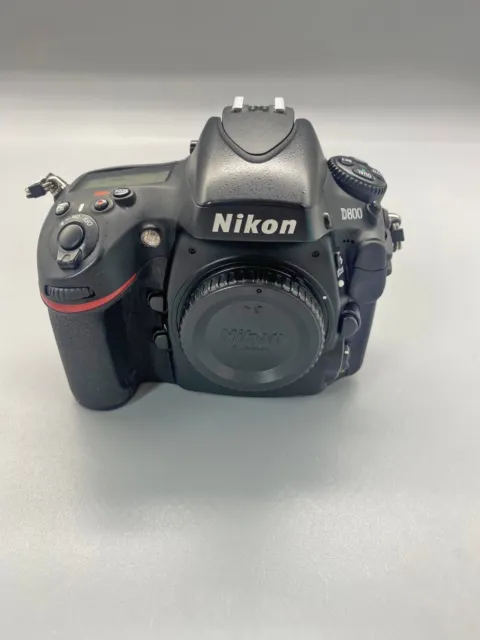 Nikon D800 36.3MP FX Digital Camera Body - SHUTTER COUNT : 8643