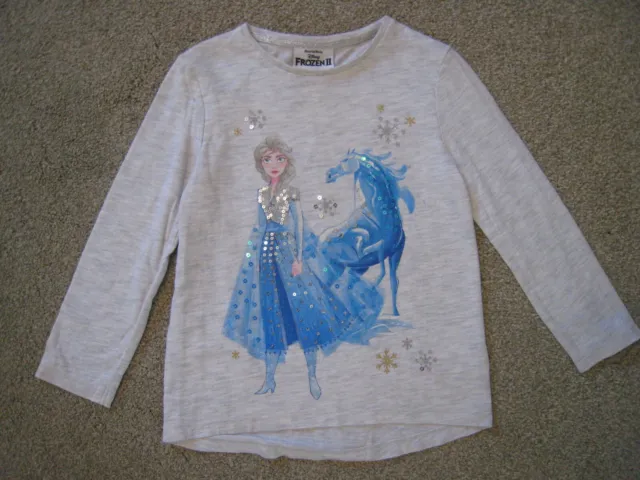 Disney Frozen 2 Elsa F&F H&M Leopard Top Bundle Outfit Set - 3 Pack - 3-4 Years 5