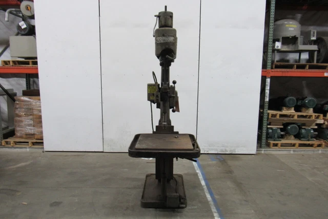 Footburt 2-12-1 8 Speed Pedestal Drill Press 1/2" Chuck No. 2MT 220/440V 3Ph 1Hp Footburt 2-12-1 8 Speed Pedestal Drill Press 1/2" Chuck No. 2MT 220/440V 3Ph 1Hp