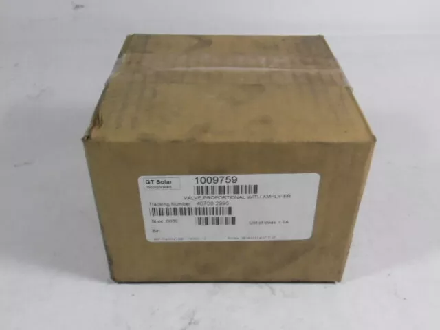 iQvalves 202616-B4-GT Proportional Valve With Amplifier  NEW