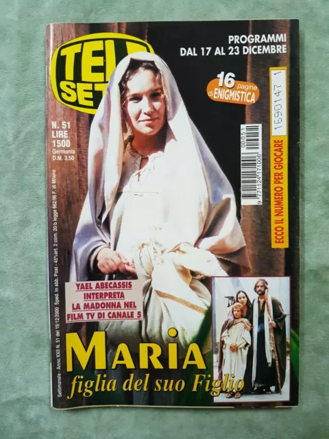 39) Telesette Italian Magazine N 51/2000 Yael Abecassisvirna Lisi Pivetti Gerini