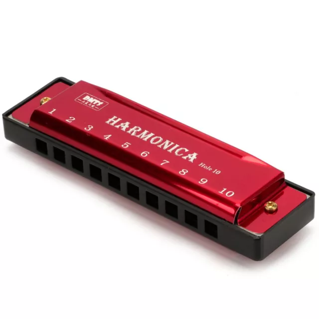 10 24 Hole Harmonica Kid Mouth Organ Puzzle Musical Instrument Beginner Key of C