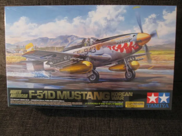 North American F-51D Mustang "Korean War" von Tamiya im Maßstab 1:32 *NEU*