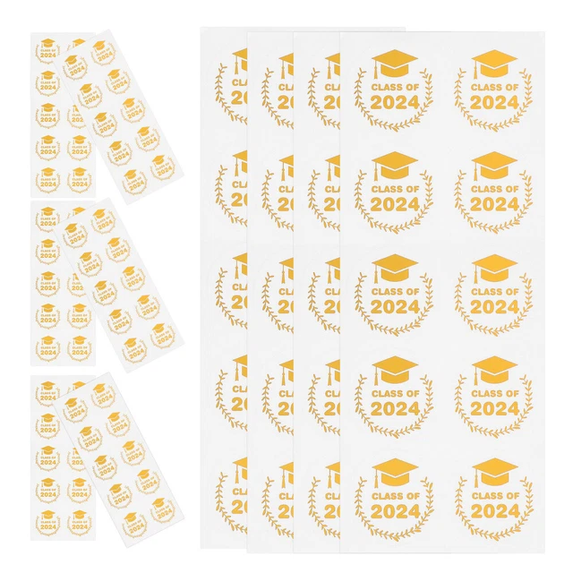 10 SHEETS PRINTABLE Vinyl Sticker Paper Graduation Season Stickers £13. ...
