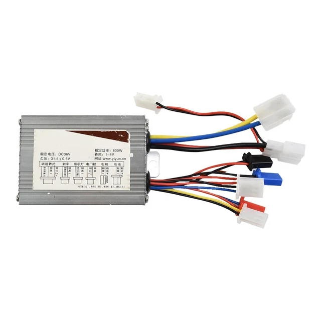 HiGear Module de contrôle de vitesse 500 W 24 V V avec fonction inverse pour GoKart eATV DIY Scooter Brosse électrique (500 W 24 V