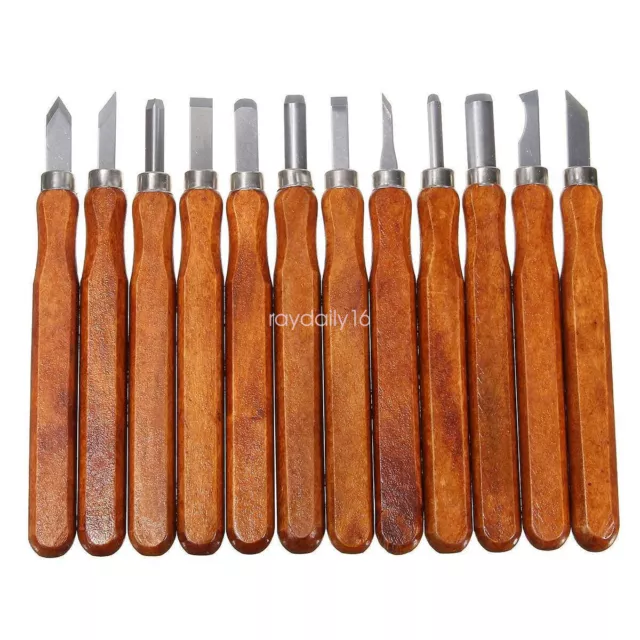 Wood Carving Hand Chisel Carver Woodworking Professional Gouges Tool Set