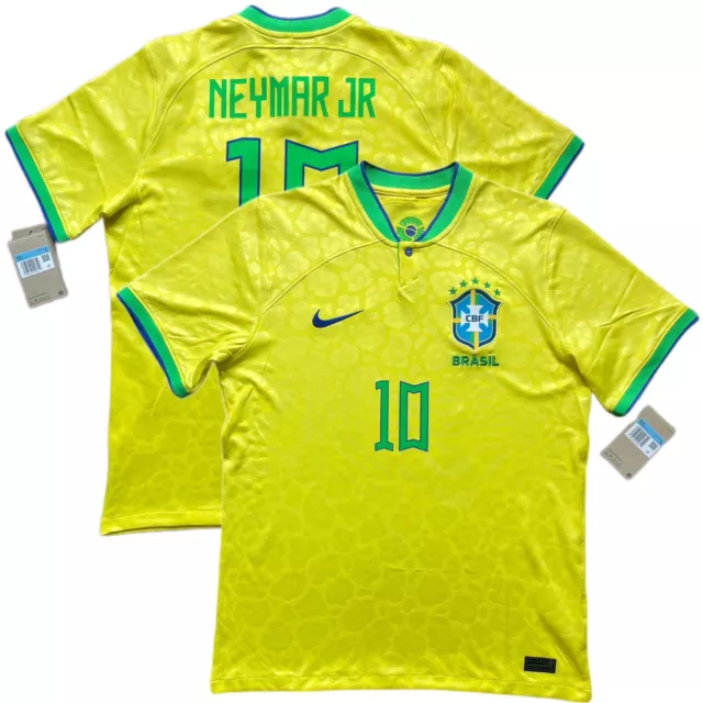 Nike Authentic 2014 World Cup Brazil Yellow Home Jersey Mens XL NWT Neymar  Jr