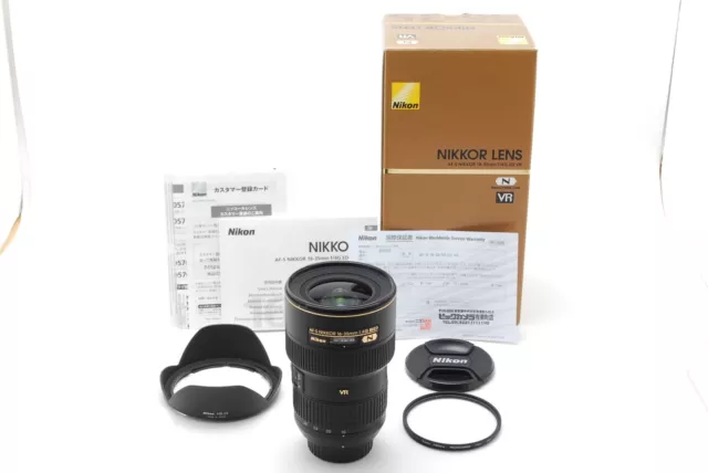 【MINT+++BOXED】Nikon AF-S AFS Zoom Nikkor 16-35mm f/4 G Lens From JAPAN