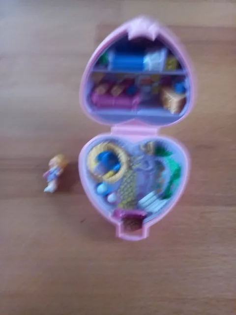 Polly pocket - Coeur aux chats Incomplet Bluebird 1993 Kosy kitties pet parade