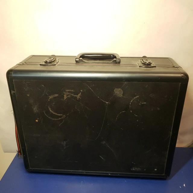 Vintage - Case Only - Magnavox Movie Maker Vhs Video Camera Case With Strap, Key