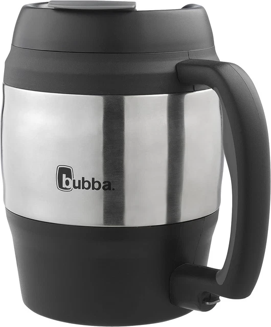 Big Bubba Classic Insulated Mug 52 Oz Polyurethane Travel Coffee Black Keg Shape 3