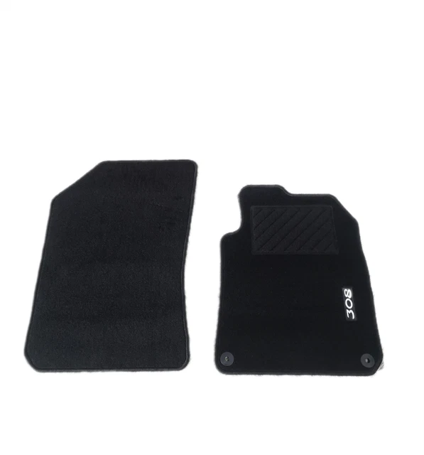 Genuine PSA Black Rubber Floor Mat Set For Peugeot 308 Hatchback Mk2 – 1609853180