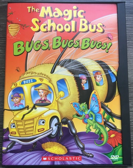 THE MAGIC SCHOOL Bus DVD Bugs Bugs Bugs Complete W Case Disc 3 the-magic-school-bus-dvd-bugs-bugs-bugs-complete-w-case-disc-3