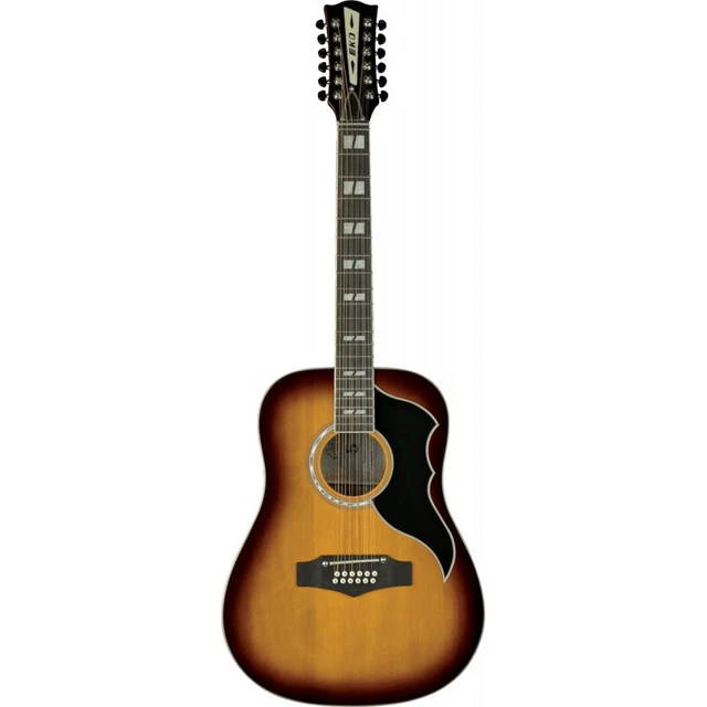 Eko RANGERVR12-EQ-HB - Guitare électro-acoustique 12 cordes Dreadnought - Honey
