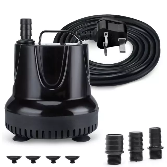 90W Submersible Water Pump Aquarium Fish Tank Sump Pumps Pond Feature 4000 L/H