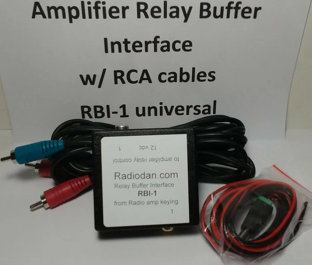 YAESU FT980 TO FL2100B Amplifier keying relay buffer interface cable