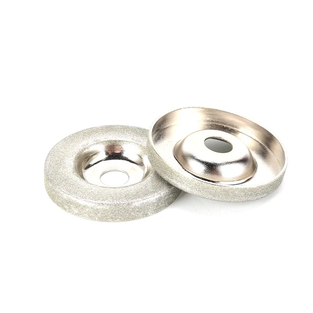 Sourcingmap Roue Meulage Diamant 6 Pouces Grain 150 - Disque Polissage Ponçage Bijoux Verre Pierre