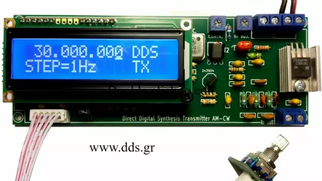 DDS AM LW/MW/SW Transmitter Modulator  100Khz-30Mhz auto lpf