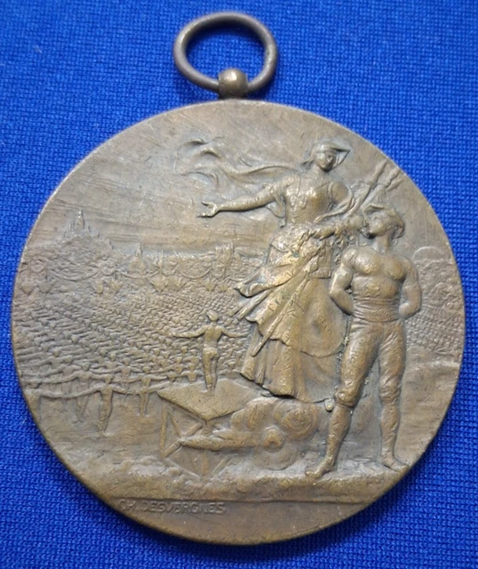1723# MÉDAILLE DU Comité national de l'Education non attribuée 1918