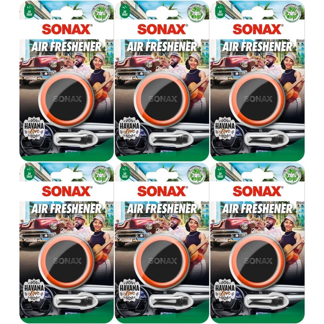 Sonax Air Freshener Havana Love set 6 pezzi 14 ml VPE 03680410