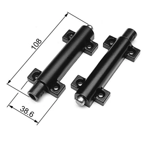 SPAGNOLETTA UNICA LUNGA SP 7 MM CONFEZIONE BASE 1 E 2 ANTE NERA H009030893 Agb Abaco Agb 600x600 - Foto 3