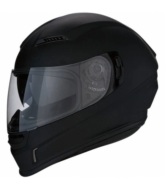 OFFERTA Casco Integrale JACKAL Z1R Omologato Nero Opaco Casco Integrale Flat Bla