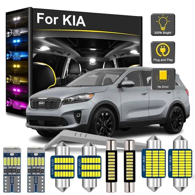 thumbnail image 2 of Kia Ceed LED Interior Light Kit – 8-Piece Cold White SMD Set, 5000K, 5-Year Warranty 2 of 12