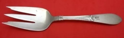 Tulipan by Frank Smith Sterling Silver Cold Meat Fork 7 3/4"