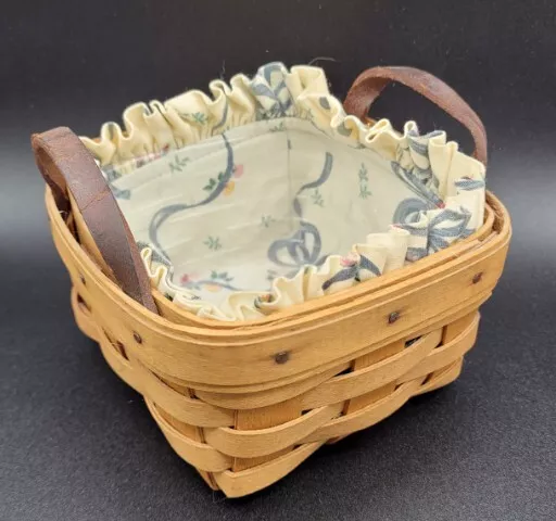 Longaberger 1994 Sweet Basil Basket 10146