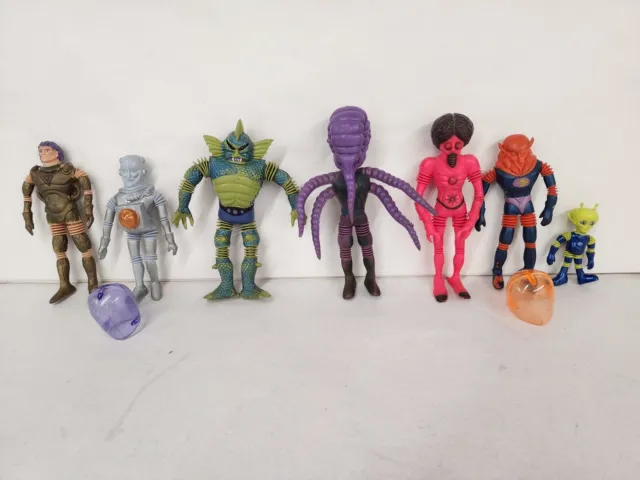 Colorforms Outer Space Men Aliens All 7