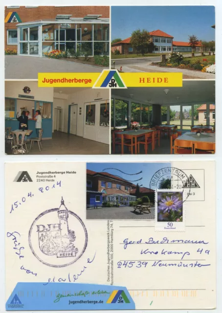 61387 - DJH Youth Hostel Heide - Postcard, Run