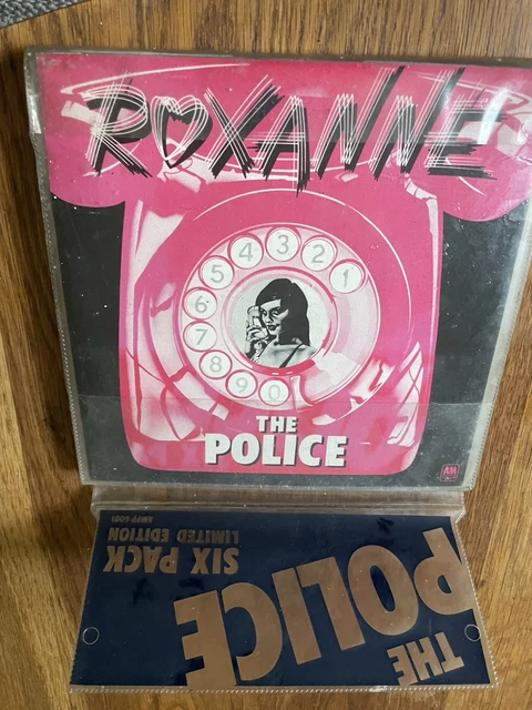 THE POLICE LIMITED Edition Six Pack A&M AMPP 6001 1980 BLUE VINYL