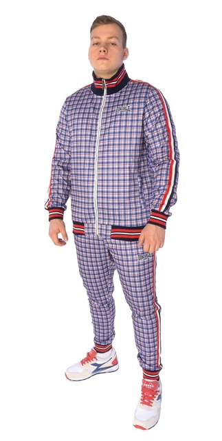 Lonsdale Bilsington Tuta da uomo The Gentlemen, vestibilità slim Uomo