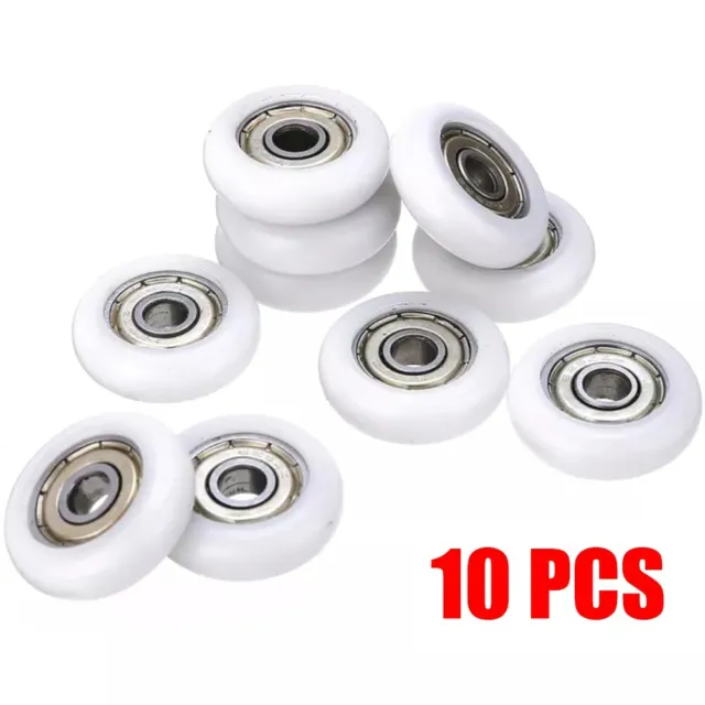 Smooth and Silent Sliding with these Replacement Shower Door Rollers Set of 10
