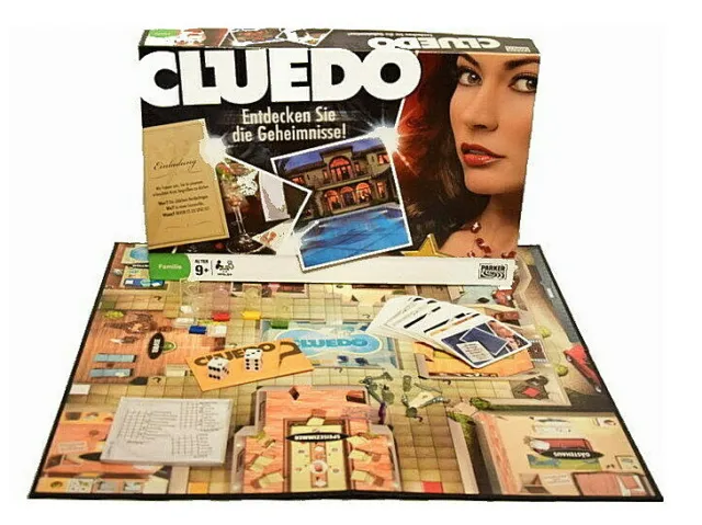 Cluedo Das klassische Detektiv Spiel Parker Brettspiel ab 8 Jahre 2006
