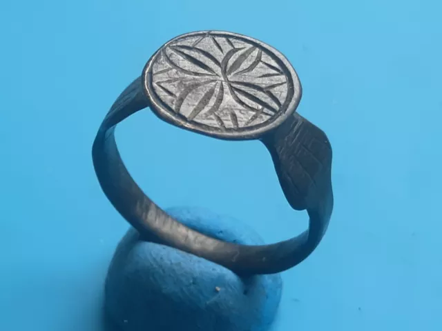 Beautiful authentic medieval ring.