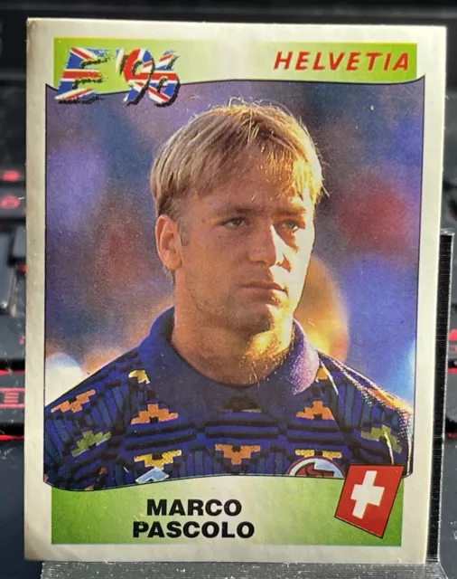 57 Marco Pascolo Helvetia Suisse Uefa Euro 96 1996 Football