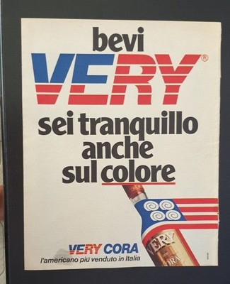 advertising Pubblicità 1971 AMARO CORA 
