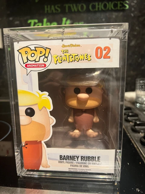 FUNKO POP HANNA Barbera The Flintstones Barney Rubble RARE ! No 02 ...